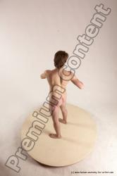 Nude Man White Standing poses - ALL Slim Short Brown Standing poses - simple Multi angles poses Realistic