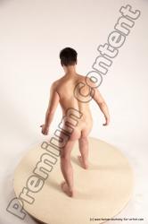 Nude Man White Standing poses - ALL Average Short Brown Standing poses - simple Multi angles poses Realistic