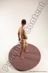 Nude Man White Standing poses - ALL Slim Short Brown Standing poses - simple Multi angles poses Realistic