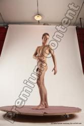 Nude Man White Standing poses - ALL Slim Short Brown Standing poses - simple Multi angles poses Realistic