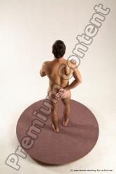 Nude Man White Standing poses - ALL Slim Short Brown Standing poses - simple Multi angles poses Realistic