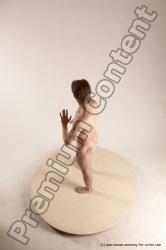 Nude Man White Standing poses - ALL Slim Short Brown Standing poses - simple Multi angles poses Realistic