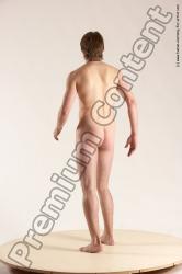 Nude Man White Standing poses - ALL Slim Short Brown Standing poses - simple Multi angles poses Realistic