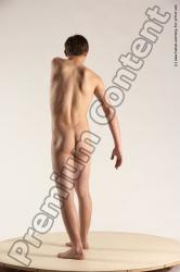 Nude Man White Standing poses - ALL Slim Short Brown Standing poses - simple Multi angles poses Realistic