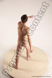 Nude Man White Standing poses - ALL Slim Short Brown Standing poses - simple Multi angles poses Realistic