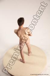 Nude Man White Standing poses - ALL Slim Short Brown Standing poses - simple Multi angles poses Realistic