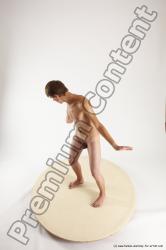 Nude Man White Standing poses - ALL Slim Short Brown Standing poses - simple Multi angles poses Realistic