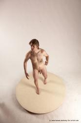 Nude Man White Standing poses - ALL Slim Short Brown Standing poses - simple Multi angles poses Realistic