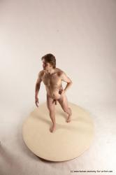 Nude Man White Standing poses - ALL Slim Short Brown Standing poses - simple Multi angles poses Realistic