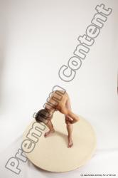 Nude Man White Standing poses - ALL Slim Short Brown Standing poses - bend over Multi angles poses Realistic