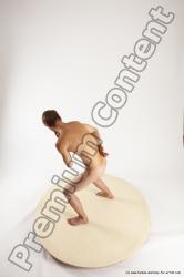 Nude Man White Standing poses - ALL Slim Short Brown Standing poses - simple Multi angles poses Realistic