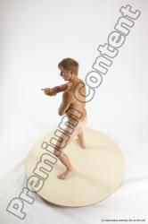 Nude Man White Standing poses - ALL Athletic Short Brown Standing poses - simple Multi angles poses Realistic