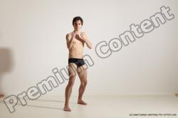 Krystof Karate poses