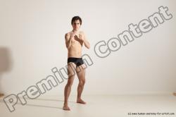 Krystof Karate poses