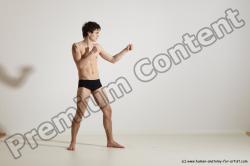 Krystof Karate poses