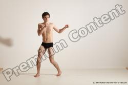 Krystof Karate poses