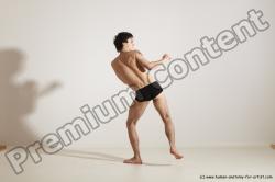 Krystof Karate poses