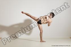 Krystof Karate poses