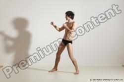 Krystof Karate poses