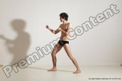 Krystof Karate poses