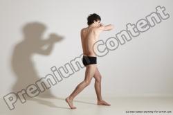 Krystof Karate poses