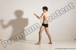 Krystof Karate poses