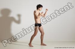 Krystof Karate poses