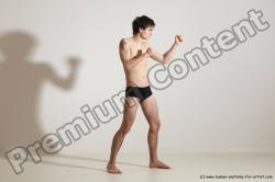 Krystof Karate poses