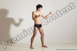 Krystof Karate poses