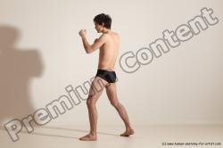 Krystof Karate poses