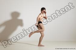 Krystof Karate poses