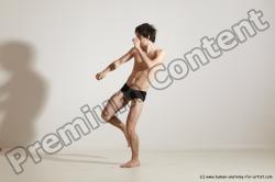 Krystof Karate poses