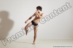 Krystof Karate poses