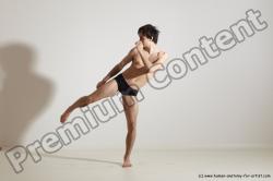 Krystof Karate poses