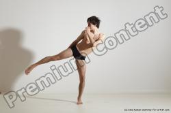 Krystof Karate poses