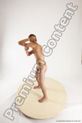 Nude Man White Standing poses - ALL Slim Short Brown Standing poses - simple Multi angles poses Realistic