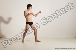 Krystof Karate poses