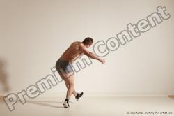 Underwear Martial art Man White Standing poses - ALL Athletic Short Brown Standing poses - simple Dynamic poses Academic