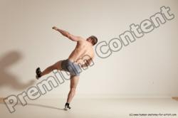 Underwear Martial art Man White Standing poses - ALL Athletic Short Brown Standing poses - simple Dynamic poses Academic