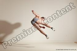 Underwear Martial art Man White Standing poses - ALL Athletic Short Brown Standing poses - simple Dynamic poses Academic