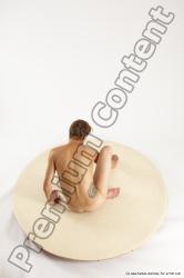 Nude Man White Standing poses - ALL Slim Short Brown Standing poses - simple Multi angles poses Realistic