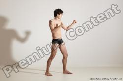 Krystof Karate poses