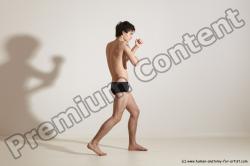 Krystof Karate poses