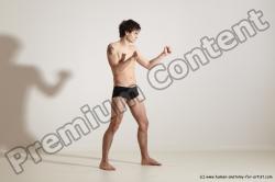 Krystof Karate poses