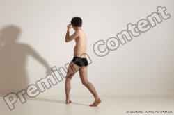 Krystof Karate poses