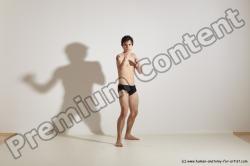 Krystof Karate poses