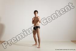 Krystof Karate poses