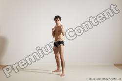 Krystof Karate poses