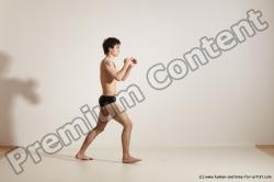 Krystof Karate poses