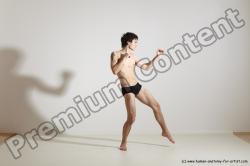 Krystof Karate poses